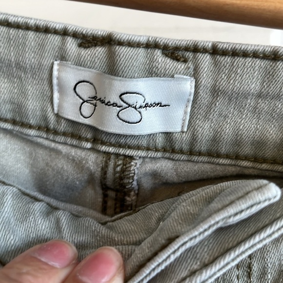 Jessica Simpson green Ankle Cropped Jeans - Picture 3 of 6